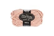 Kreativt Legetøj - Creativ Company Cotton yarn Size 8/8 L: 80-85 M Beige - 50gr. - 461160