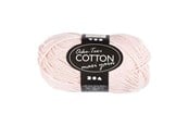 Kreativt Legetøj - Creativ Company Cotton yarn Size 8/8 L: 80-85 M Dusty Rose - 50gr. - 461140