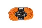 Kreativt Legetøj - Creativ Company Cotton yarn Size 8/8 L: 80-85 M Orange - 50gr. - 461090