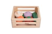 Trælegetøj - Classic World Wooden Crate with Vegetables - 50642