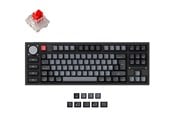 Tastatur - Keychron Q3 Pro - Special Edition - keyboard - QMK/VIA custom mechanical fully assembled knob TKL - QWERTY - Nordic - carbon black Input Device - Tastatur - Nordisk - Grå - Q3P-M1-BO
