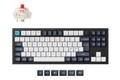 Tastatur - Keychron Q3 MAX 80% Knob Wireless Tri-Mode QMK/VIA - Gateron Jupiter Banana - ND - Gaming Tastatur - Uden Numpad - Nordisk - Sort - Q3M-M4-BO