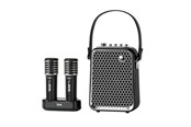 Bærbare & Fest Højtalere - Divoom SongBird-HQ2 Karaoke speaker with 2 microphones - Black - 90100058236
