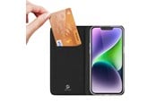Mobil - Covers & Cases - Dux Ducis iPhone 15 Plus Case Cover with Flip and Wallet  Skin Pro - Black - 6934913025383