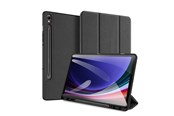 Tablet - Covers & Cases - Dux Ducis Domo Flip Case with Smart Sleep for Samsung Galaxy Tab S9 - Black - 6934913025895