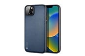 Mobil - Covers & Cases - Dux Ducis Fino Case Cover Covered With Nylon Material iPhone 14 Plus Blue - 6934913036839