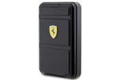 Mobil - Adaptere & Opladere - Ferrari Metal Logo MagSafe Inductive Power Bank 15W 10000 mAh with Stand Function - Black - 3666339170349