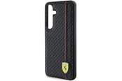 Mobil - Covers & Cases - Ferrari Carbon Printed Line Case for Samsung Galaxy S24+ - Black - 3666339242459