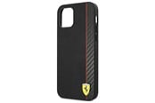 Mobil - Covers & Cases - Ferrari On Track Carbon Stripe Case for iPhone 12 mini - Black - 3700740499429