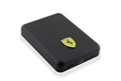 Mobil - Adaptere & Opladere - Ferrari Metal Logo MagSafe 15W 5000mAh Power Bank - Black - 3666339170875