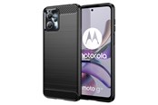 Mobil - Covers & Cases - Hurtel Carbon Case for Motorola Moto G13 Flexible Silicone Carbon Cover Black - 9145576274668