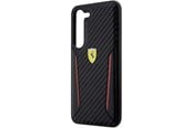 Mobil - Covers & Cases - Ferrari Carbon Contrast Edges Case for Samsung Galaxy S23+ - Black - 3666339114619