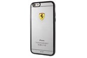 Mobil - Covers & Cases - Ferrari Racing Shield Case for iPhone 6 Plus / iPhone 6S Plus - Transparent Black - 3700740375662