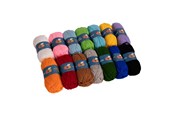 Kreativt Legetøj - Colorations - Acrylic Yarn Set 4 mm - 14 Colors - 42FY54