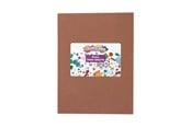 Kreativt Legetøj - Colorations - Foam Sheets Brown 10 pcs. - CHCLFMBR