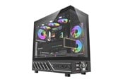 Kabinet - Darkflash DS950V Computer Case with Display + 6 Fans - Kabinet - Sort - DS950 SCRN BLK +6F