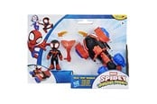 Figur - Marvel Spidey And His Amazing Friends 3" Miles Techno Racer Vehicle - G24605X00
