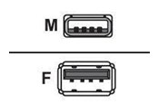 USB kabel - Sharkoon - USB extension cable - USB to USB - 2 m - 4044951015412