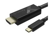 Skærmkabel - TECHLY adapter cable - USB-C / HDMI - 5 m - IADAP-USBC-HDMI5TY