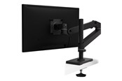 Skærmholder - Ergotron LX Pro mounting kit - for LCD display - grommet mount tall pole - black - 45-709-292