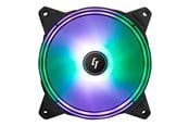 Kabinet Køler - Chieftec Chieftronic Nova NF-1225RGB - case fan - Kabinet køler - 120mm - Sort - NF-1225RGB
