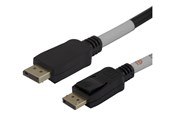 Skærmkabel - Deltaco - DisplayPort cable - DisplayPort to DisplayPort - 1 m - DP54-1010