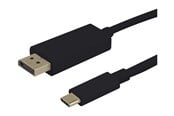 Skærmkabel - Deltaco - DisplayPort cable - USB-C to DisplayPort - 50 cm - USBC-DP50