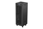 Rack skabe - Lanberg FF01 series - rack - 600 x 600 flat pack with mesh door LCD - 32U - FF01-6632-23BL