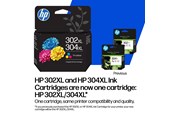 Blæk, Toner & Forbrugsstoffer - HP 302XL/304XL - Tri-Colour - B7RT8AE