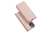 Mobil - Covers & Cases - Dux Ducis Skin Pro Holster Case Flip Cover iPhone 13 Pro Pink - 6934913048993