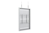 Vægbeslag, AV-Beslag & AV-Møbler - Multibrackets M Pro Series enclosure - for digital signage panel - wire slim - white RAL 9005 - Maks 25 kg - Maks størrelse 55" - 7340234813568
