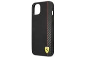 Mobil - Covers & Cases - Ferrari On Track Carbon Stripe Case for iPhone 13 mini - Black - 3666339026554