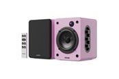 HiFi højtaler - Majority D50X Bluetooth Bookshelf Speakers - Pink - 1000003126