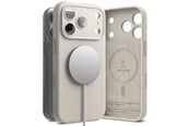 Mobil - Covers & Cases - Ringke Silicone Magnetic MagSafe Case for iPhone 17 Pro - Beige - 8800328811164