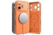 Mobil - Covers & Cases - Ringke Silicone Magnetic MagSafe Case for iPhone 17 Pro - Orange - 8800328811188