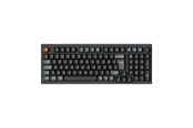Tastatur - Keychron V5 Ultra 96% 8K Wireless Tri-Mode - POM Brown - Gaming Tastatur - Nordisk - Sort - V5U-D3-BO