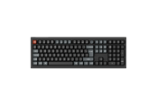 Tastatur - Keychron V6 Ultra 100% 8K Wireless Tri-Mode - POM Brown - Gaming Tastatur - Nordisk - Sort - V6U-D3-BO