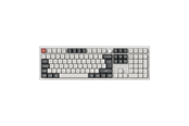 Tastatur - Keychron Q6 Ultra 100% 8K Wireless Tri-Mode - POM Red - Gaming Tastatur - Nordisk - Hvid - Q6U-P1-BO