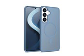 Mobil - Covers & Cases - CRONG Hybrid Matte Magnetic - MagSafe Case for Samsung Galaxy S26 (Blue) - CRGHMMSGS26MBL