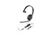 Hovedtelefoner/headset - HP Poly Blackwire 5210 - 8X230AA