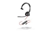 Hovedtelefoner/headset - HP Poly Blackwire 3310 - 8X215AA
