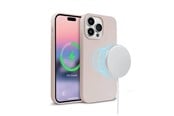 Mobil - Covers & Cases - CRONG Color Cover Magnetic - iPhone 14 Pro Max MagSafe Case (Sand Pink) - CRG-COLRM-IP1467P-PNK