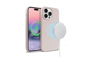 Mobil - Covers & Cases - CRONG Color Cover Magnetic Case for iPhone 14 Pro (Sand Pink) - CRG-COLRM-IP1461P-PNK