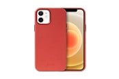 Mobil - Covers & Cases - CRONG Essential Cover - PU Leather Case for iPhone 12 / iPhone 12 Pro (Red) - CRG-ESS-IP1261-RED