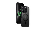 Mobil - Covers & Cases - CRONG Hybrid Frost MAG Cover - Case with MagSafe for iPhone 16 Pro (Black) - CRGHFMIP1663PBLK