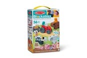 Konstruktionslegetøj - Melissa & Doug Blockables Building Set Farm - 51106
