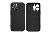 Mobil - Covers & Cases - Hurtel Silicone Case for Samsung Galaxy A15 - Black - 5907769360541