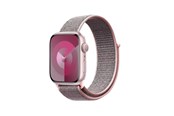Smartwatch - Tilbehør - CRONG Nylon - Sport Band for Apple Watch 38/40/41/42 mm (Light Pink) - CRG-40NLB-ROSE