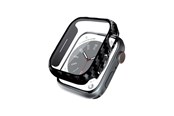 Smartwatch - Tilbehør - CRONG Hybrid Watch Case - Case with glass Apple Watch 41mm (Carbon) - CRG-41HS-CRB
