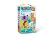 Konstruktionslegetøj - Melissa & Doug Blockables Building Set Safari Animals - 51105